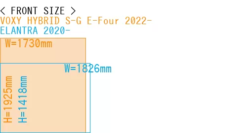 #VOXY HYBRID S-G E-Four 2022- + ELANTRA 2020-